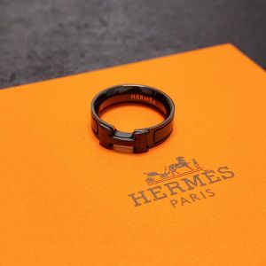 Hermes Clic H So Black Ring