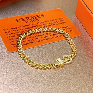 Hermes Crystals Belt Buckle Bracelets In Gold