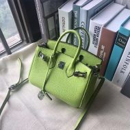 Hermes Birkin Bag Togo Leather Palladium Hardware In Green