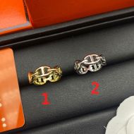 Hermes Chaine D'Ancre Ring