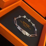Hermes Ever Chaine D'Ancre Bracelet In Silver