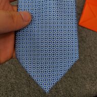 Hermes Trait D'Union Tie In Blue